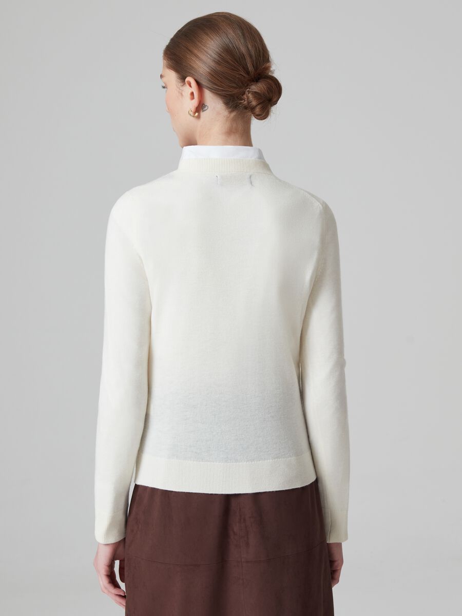 Wool pullover with round neck_2