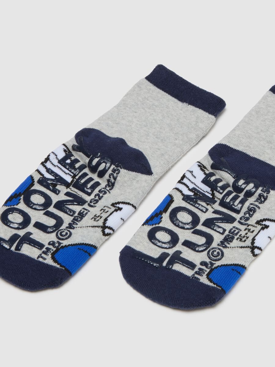 Children's Stretch Cotton Socks Looney Tunes x Italia Team_1