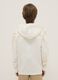 Boys' white pure cotton hoodie relaxed fit_1
