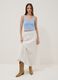 Sky-blue crochet waistcoat in pure cotton, regular fit_1