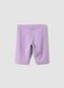 Purple organic cotton shorts_1