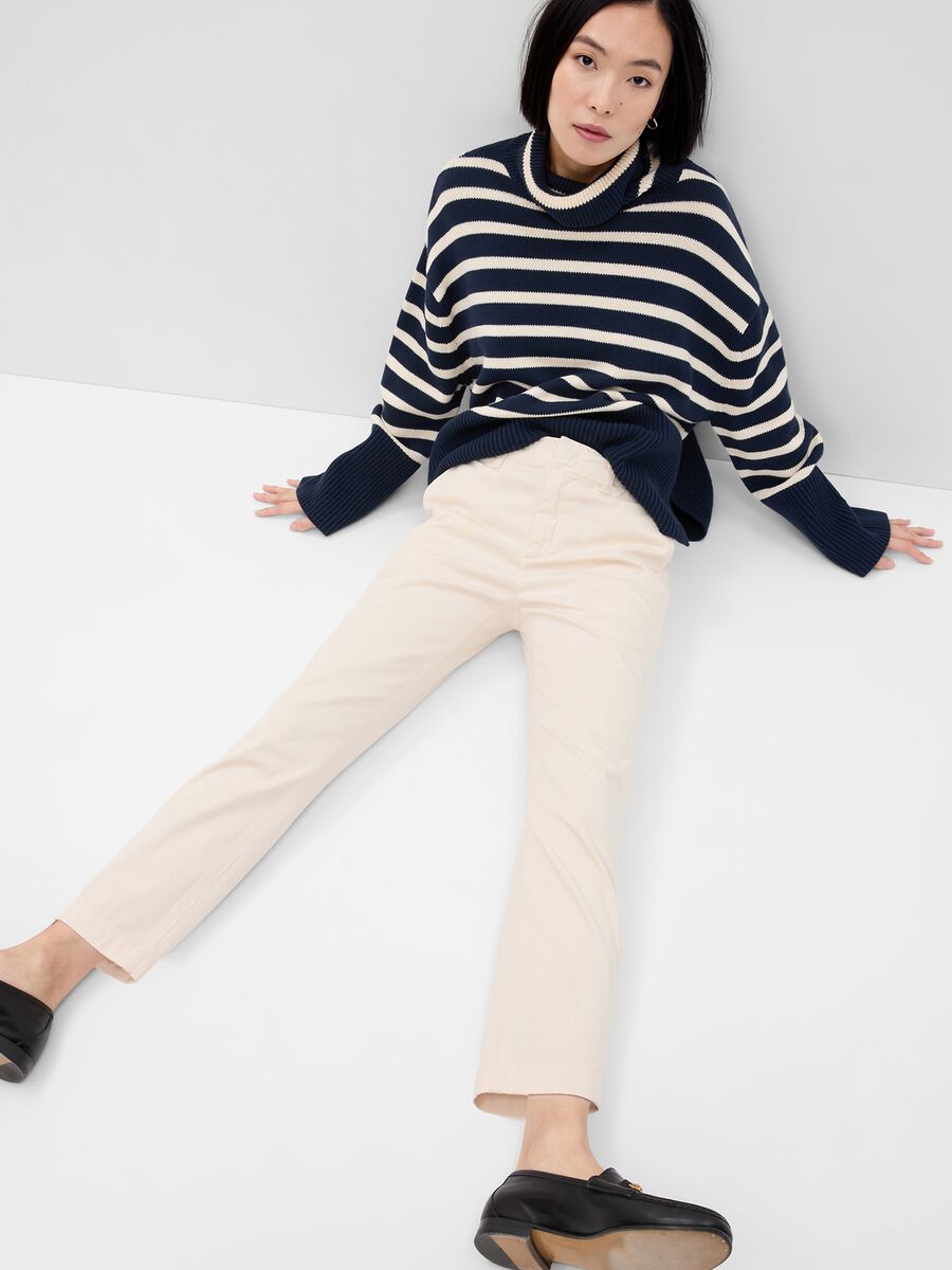 Slim-fit mid-rise chino trousers_2