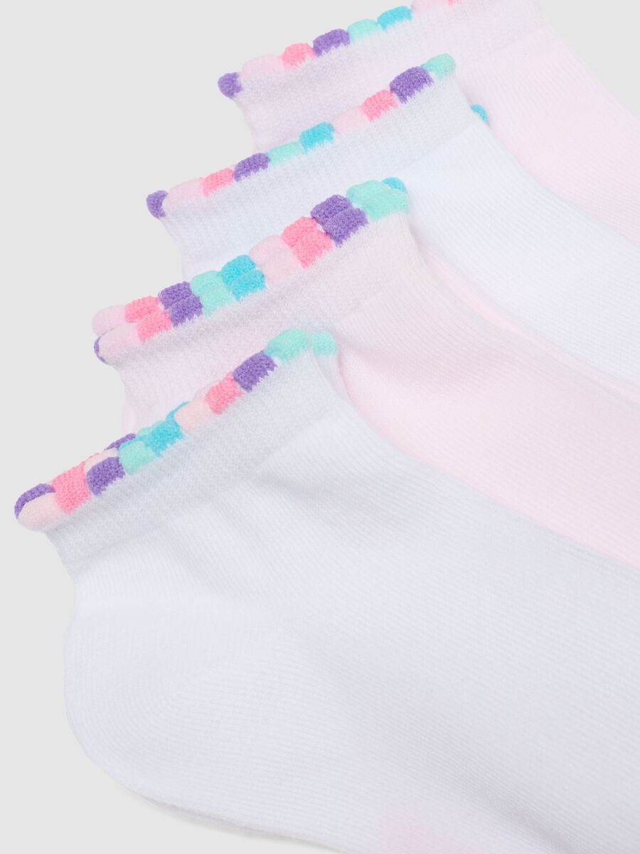 Multipack calzini in misto cotone multicolor da bambina_1