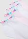 Girls' multicolour cotton blend socks multipack_1