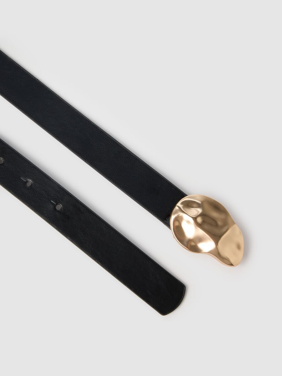 Black Belt with Gold Buckle_1