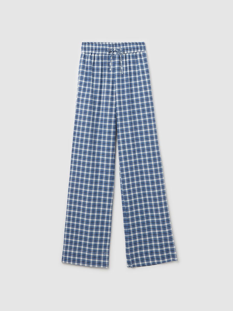 Fluid jogger trousers in cotton_3