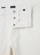 White regular-fit jeans with five pockets_5