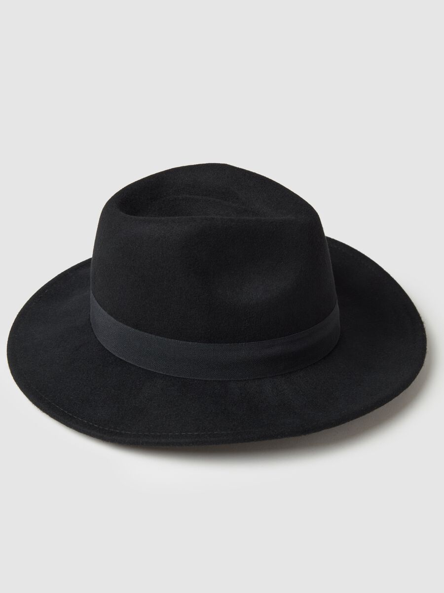 Fedora hat in wool_1