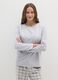 Maglia pigiama grigia regular fit_0
