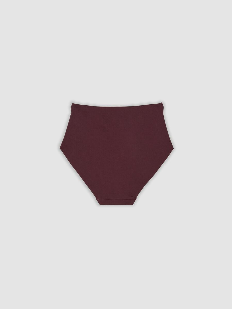 Slip viola a vita alta in cotone organico elasticizzato_6
