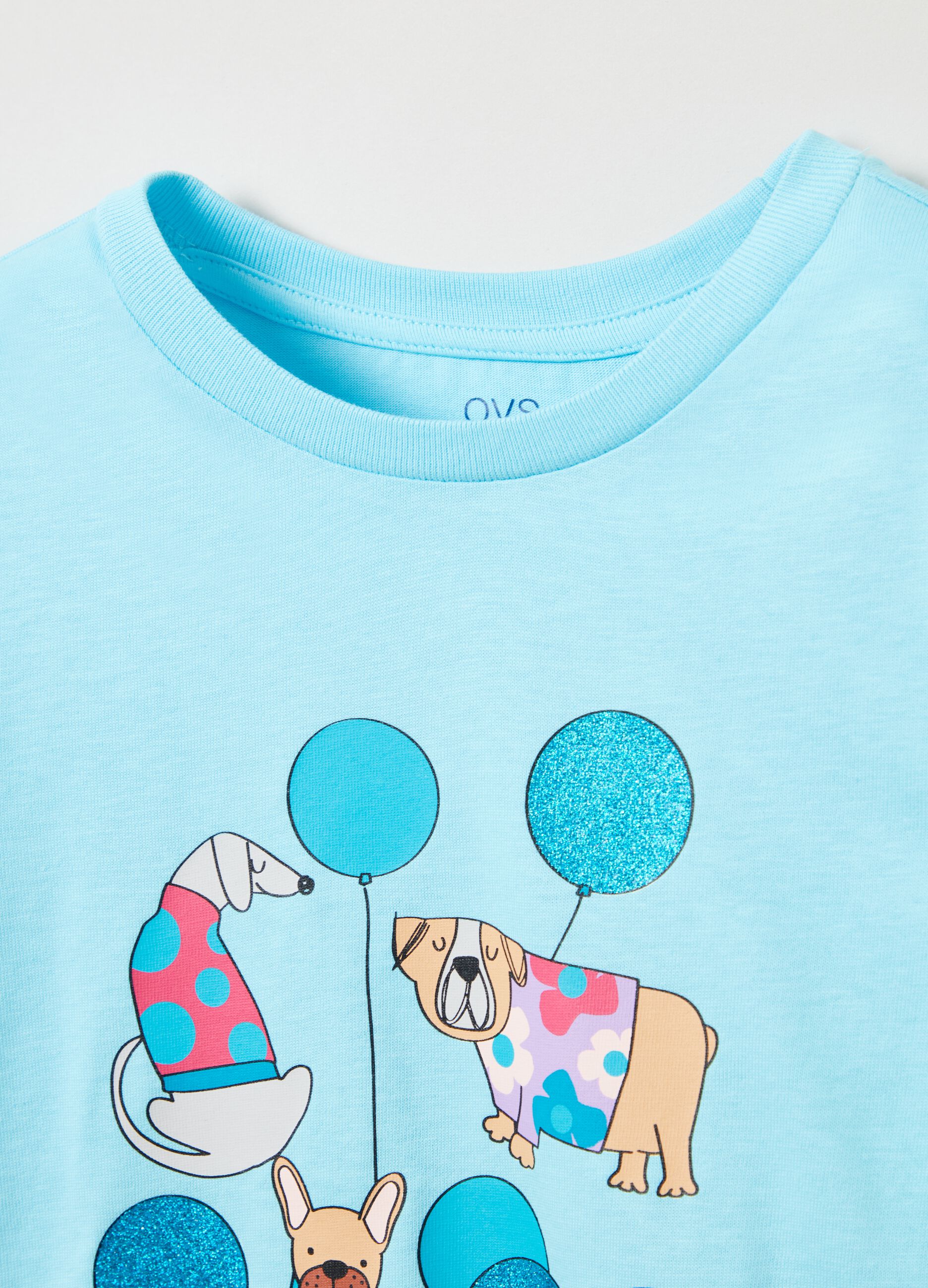 T-shirt a maniche lunghe con stampa_2