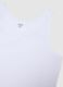 White pure cotton tank top regular fit_5
