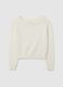 White Boat Neck Jumper_5