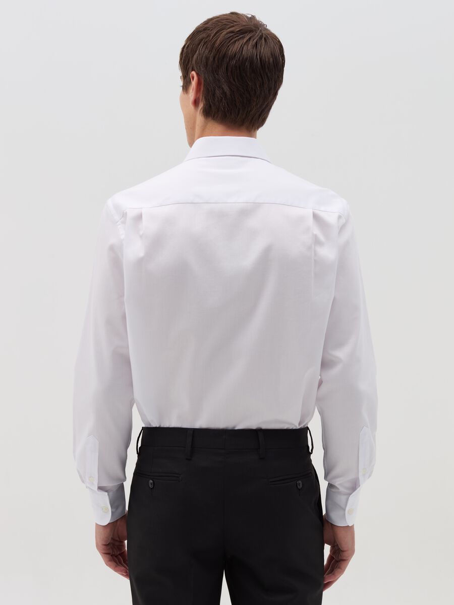 Regular-fit shirt in easy-iron cotton_1