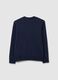 Boys' pure cotton blue relaxed fit sweatshirt_4
