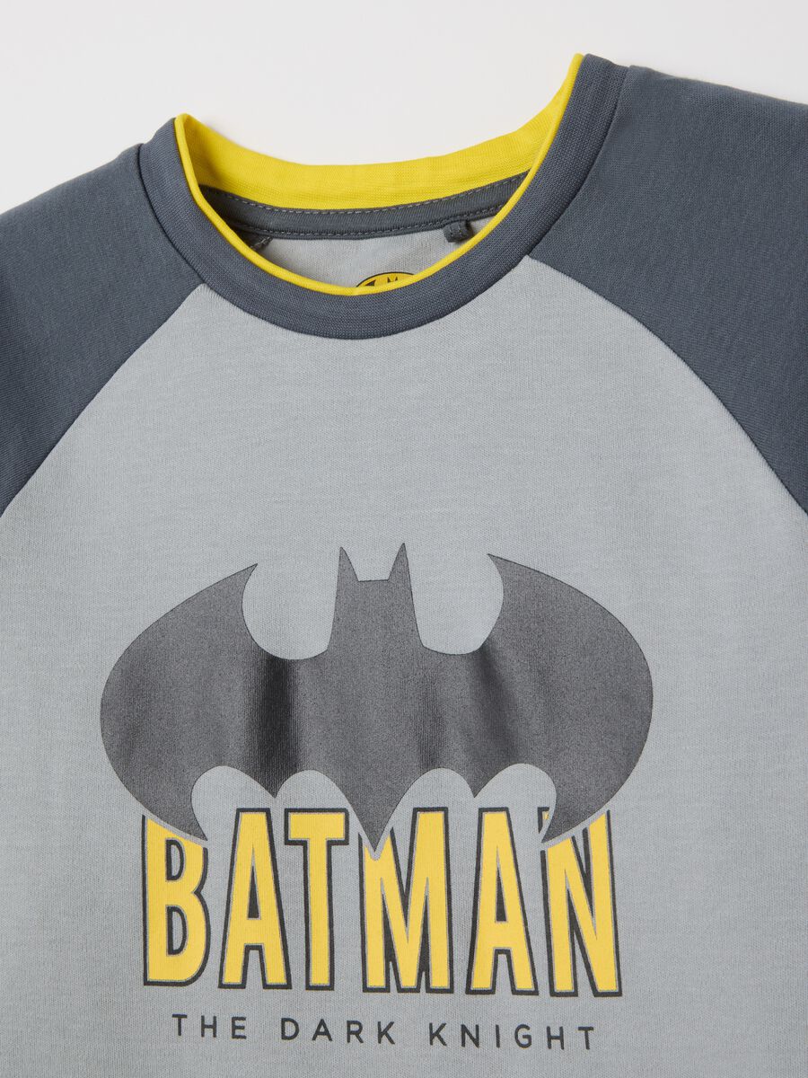 Children's pyjamas in pure grey cotton regular fit_2
