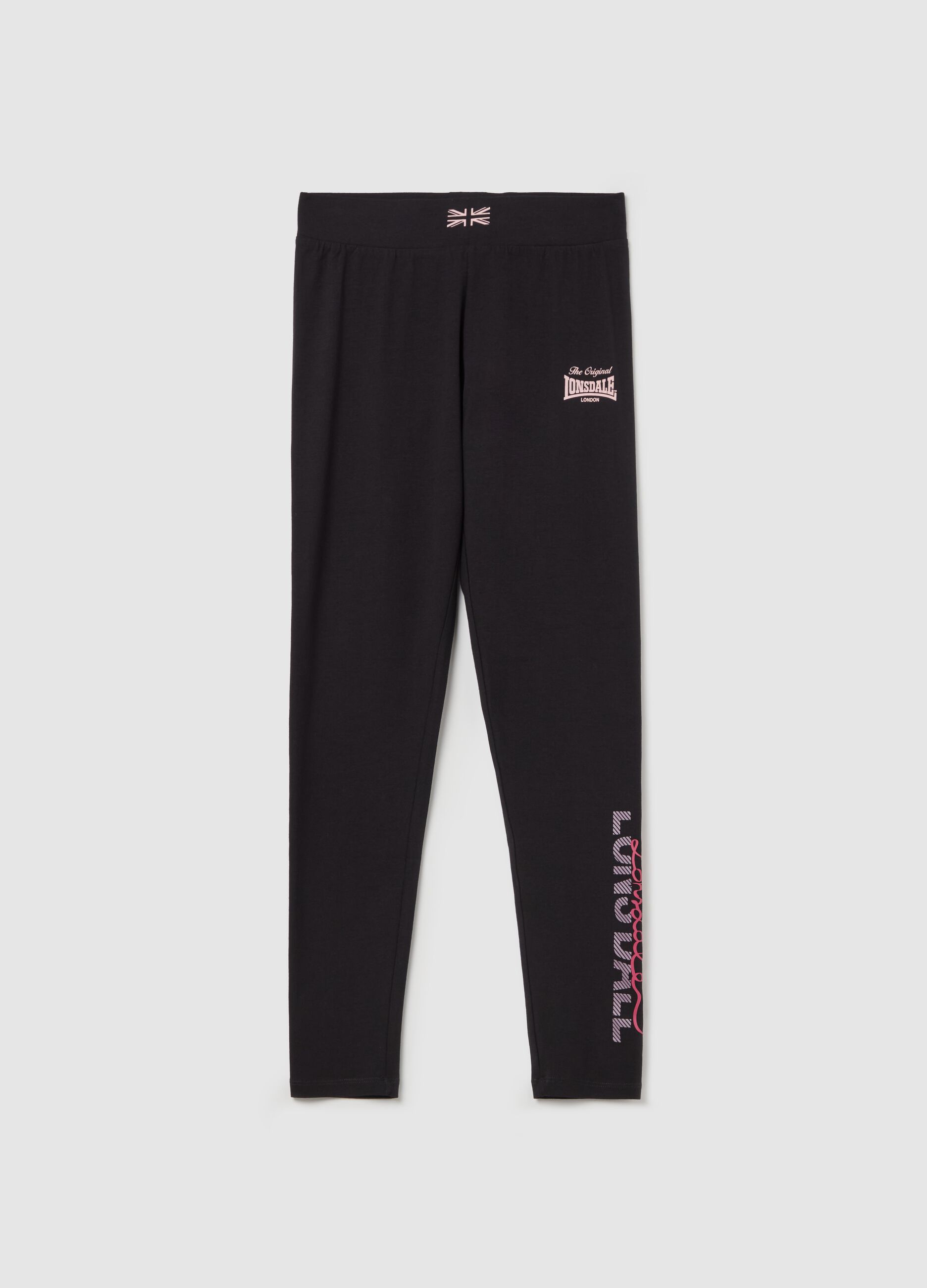 Leggings con stampa logo 
