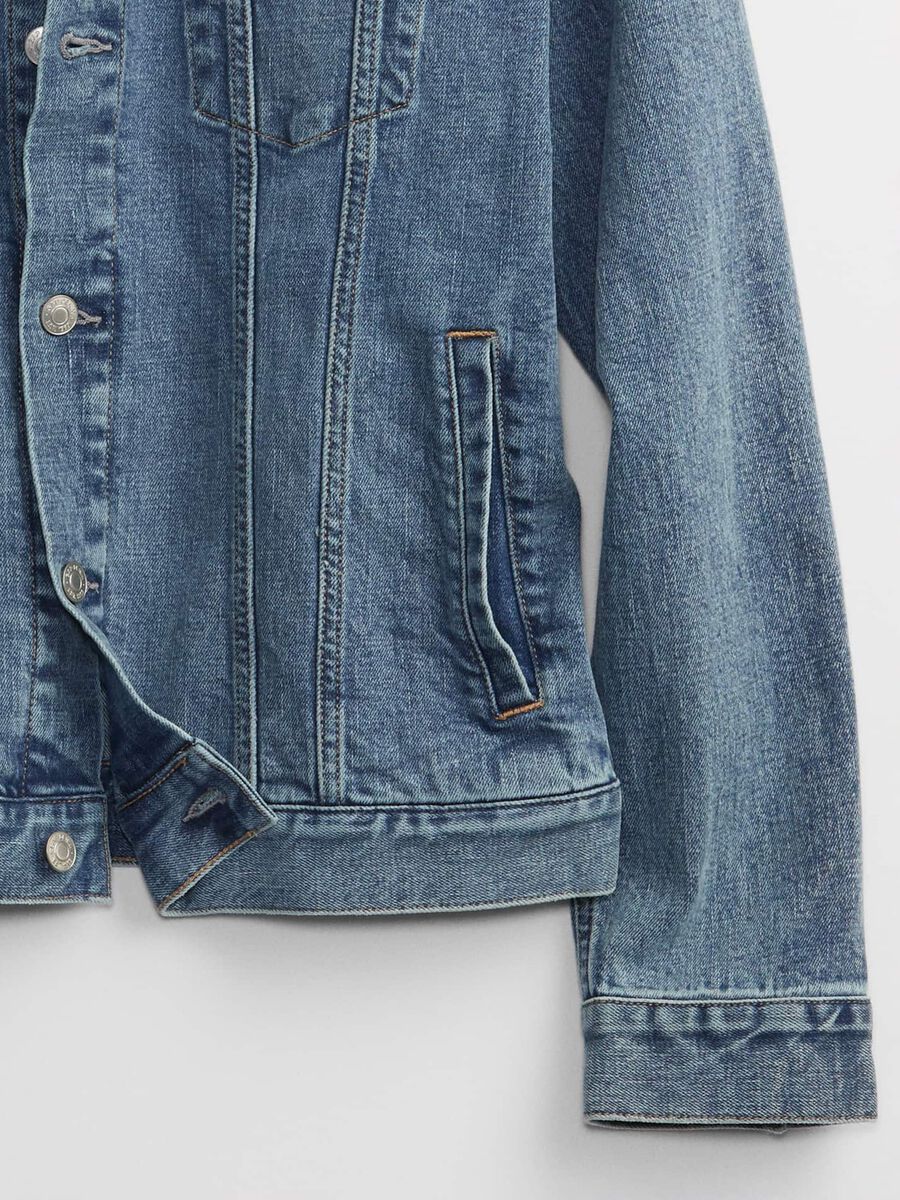 Giacca in denim acid wash_3