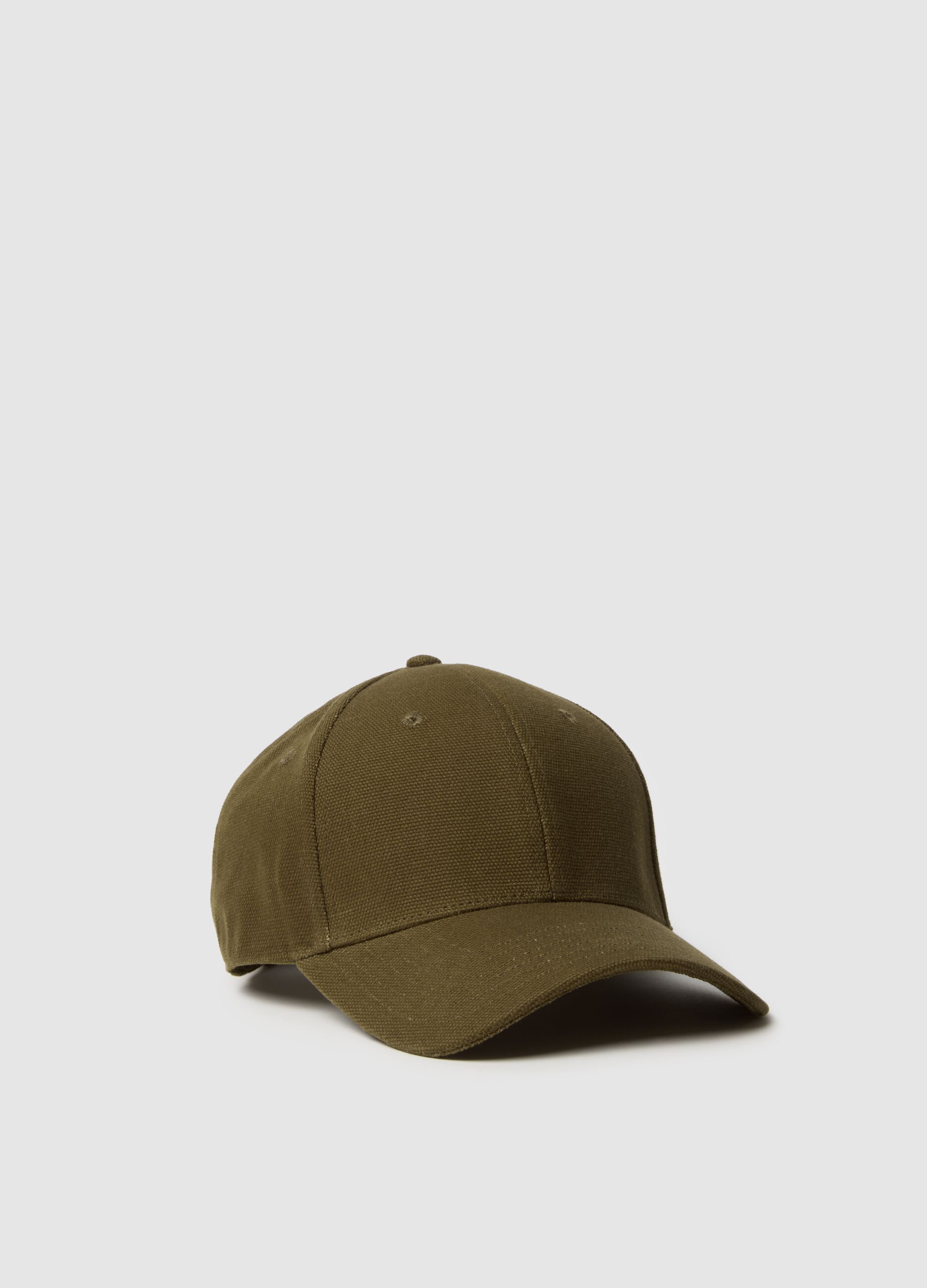 Green pure cotton baseball cap