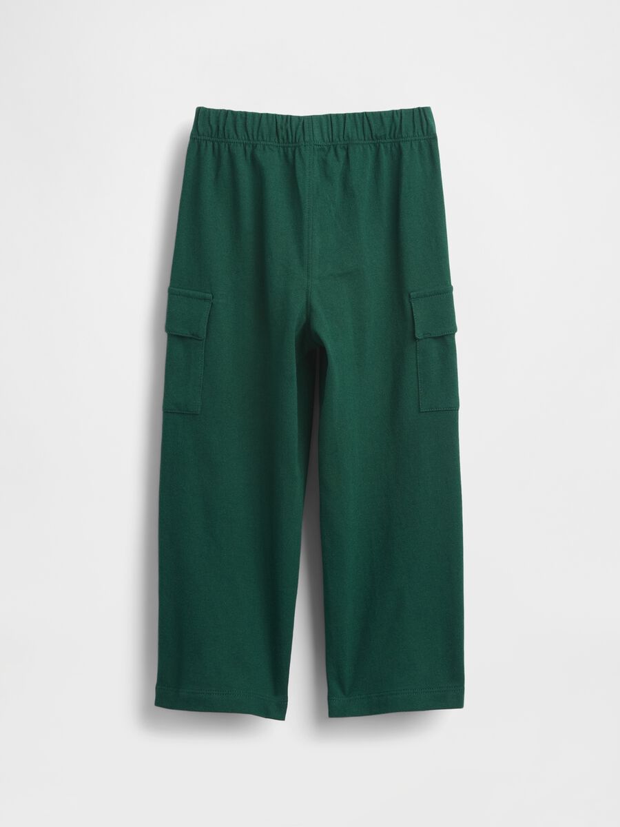 Pantaloni cargo in cotone_1