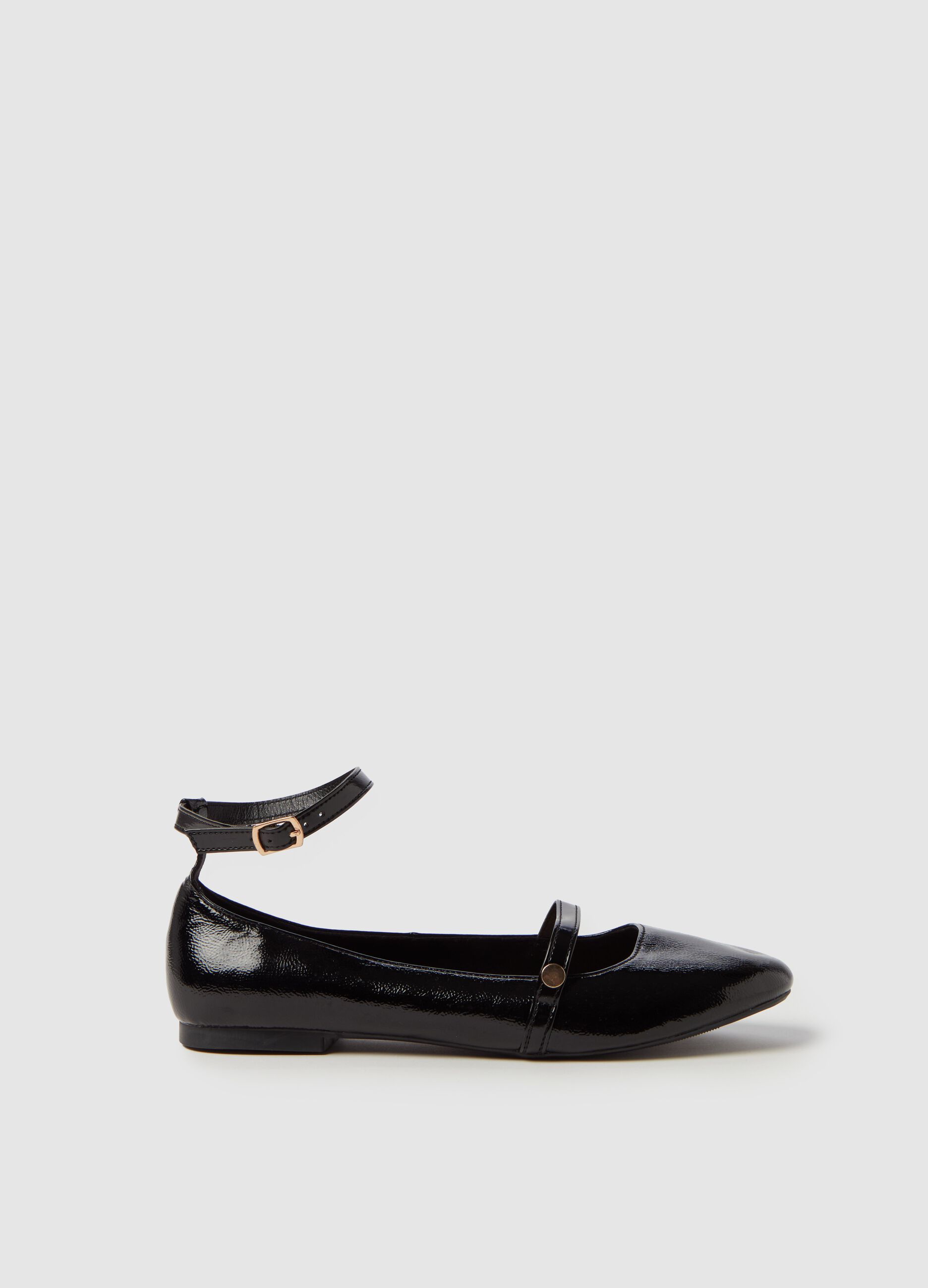 Ballerine Mary Jane effetto lucido da Donna OVS