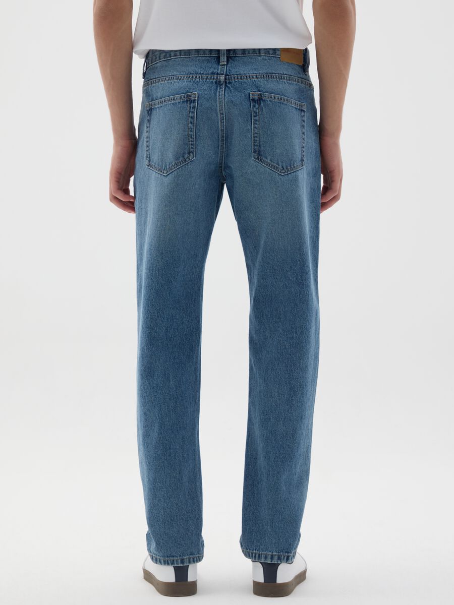 Pure Cotton Denim Regular Fit Jeans_2