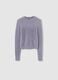 Girls' Soft Purple Fitted Jumper_0