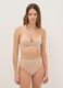 Stretch beige microfiber bralette_1