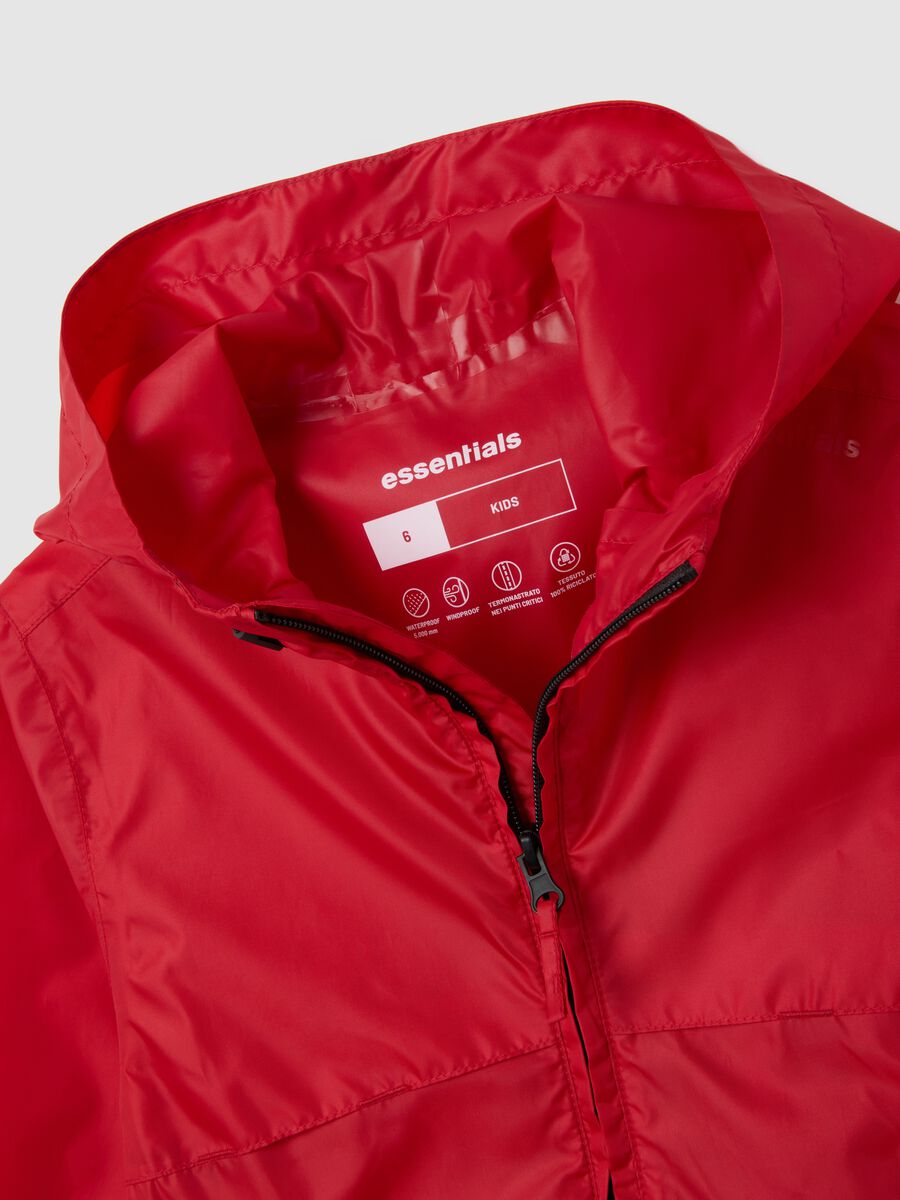 Giacca da ragazzo in rosso regular fit_6