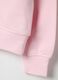Pink Disney Print Regular Fit Cotton Blend Sweatshirt for Girls_3