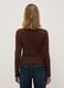 Brown pure cotton regular fit t-shirt_2