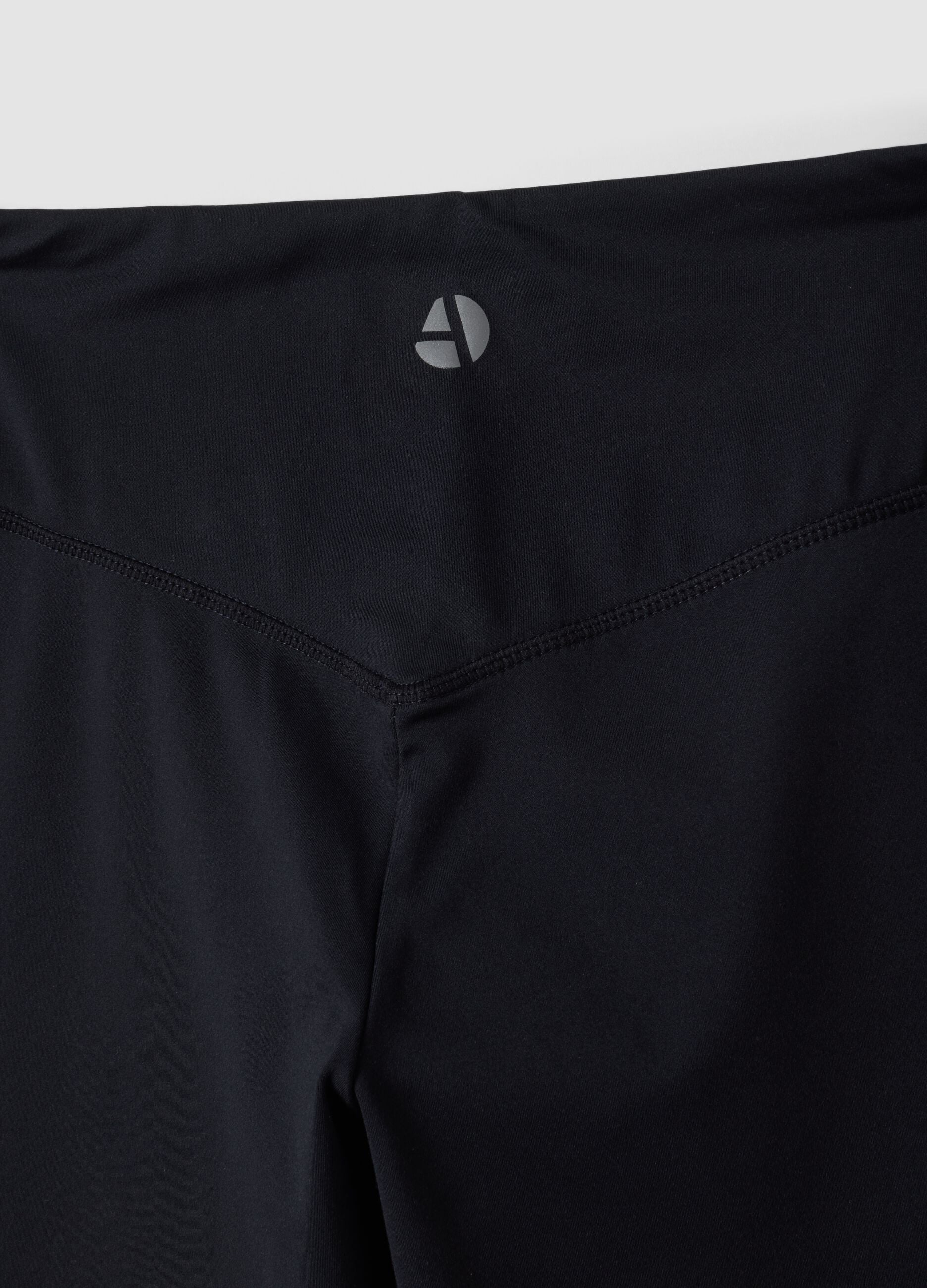 Leggings neri flare in tessuto elasticizzato traspirante ALTAVIA STUDIO