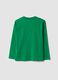 T-shirt verde in puro cotone con stampa Celtics relaxed fit_1