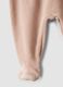 Completo rosa in misto cotone a maniche lunghe_3