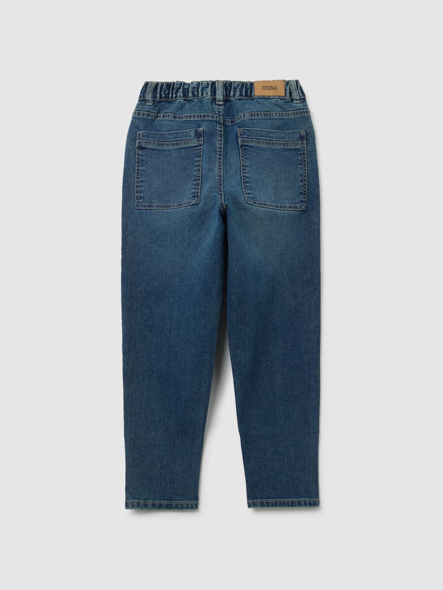 Jeans da ragazzo in denim comfort fit_4