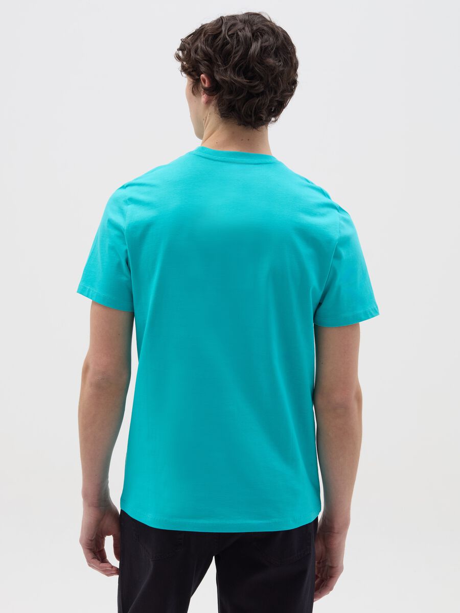 Organic cotton T-shirt with round neck_3