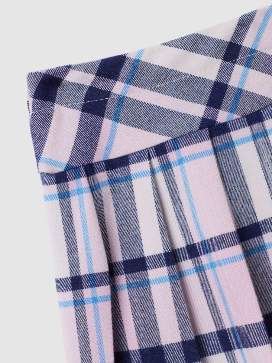 Girls' Skirt in Stretch Multicolour Blend_2
