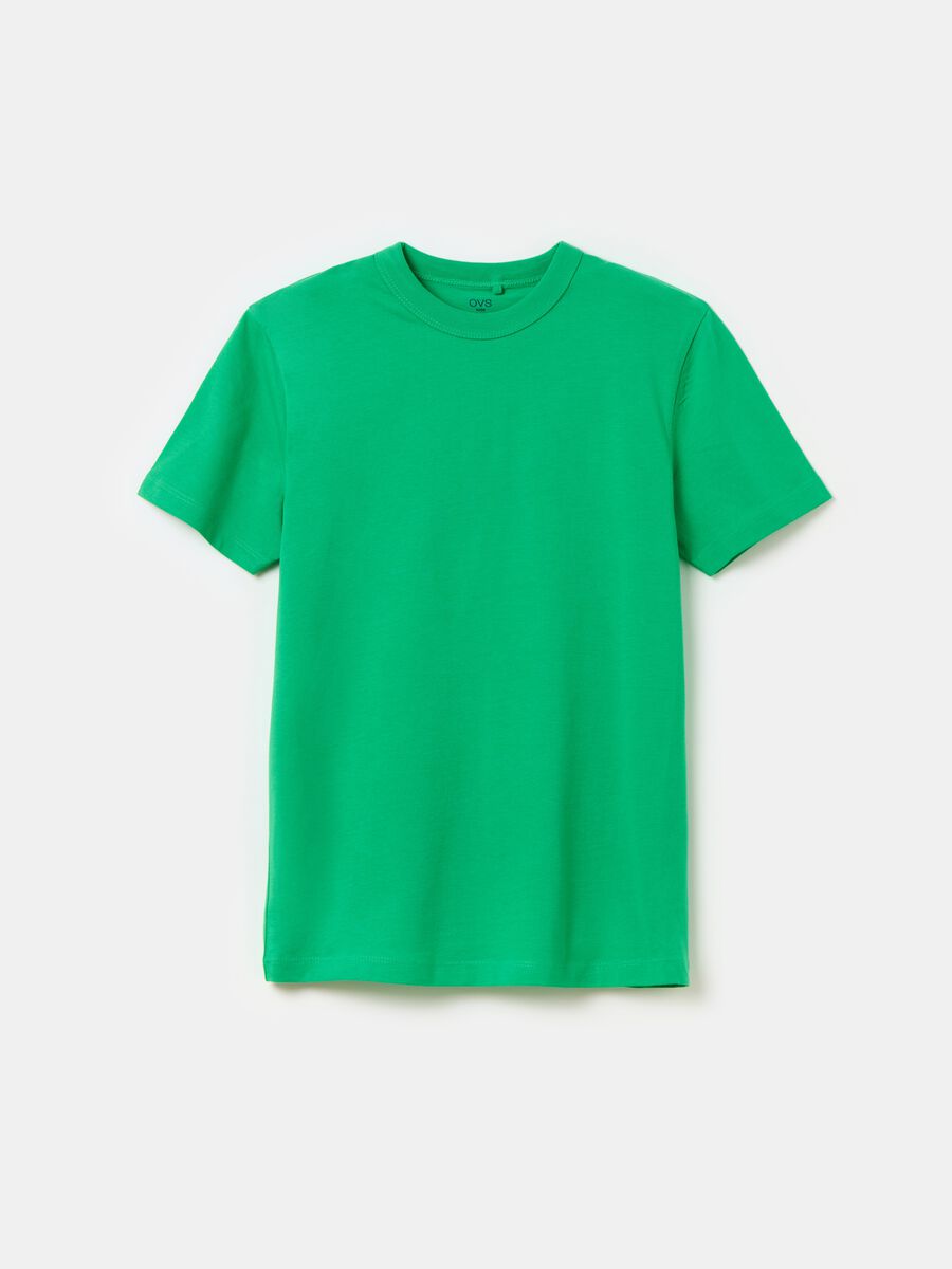 T-shirt Essential girocollo in cotone bio_0