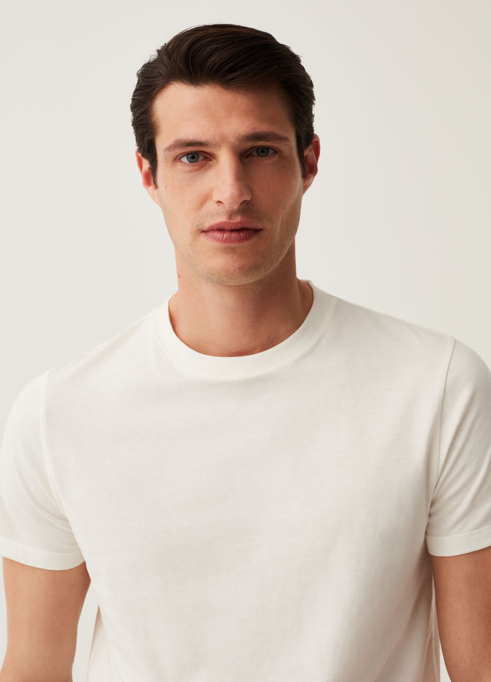 T-shirt OVS Cotone Italiano girocollo_1