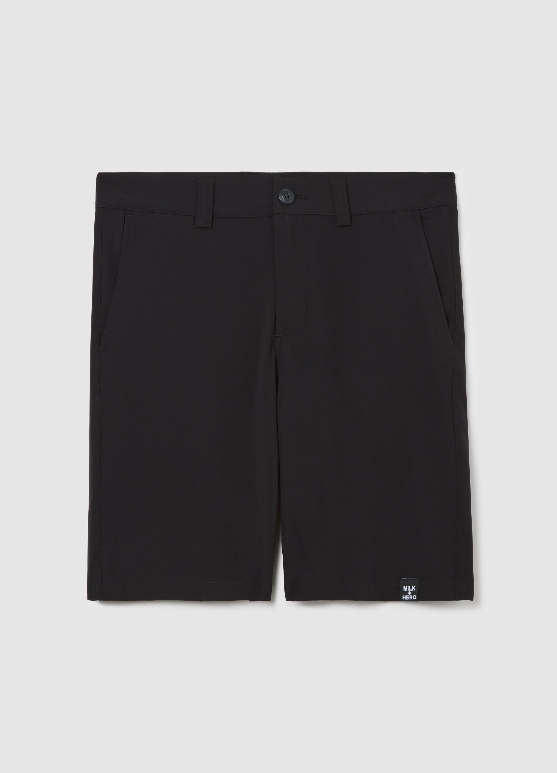 MILK+HERO Stretch Black Beach Boxers