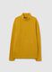 Yellow fleece half-zip sweatshirt_4