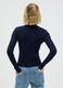 Blue fitted viscose blend sweater_3