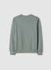 Over fit green pure cotton sweatshirt for boys with print_4