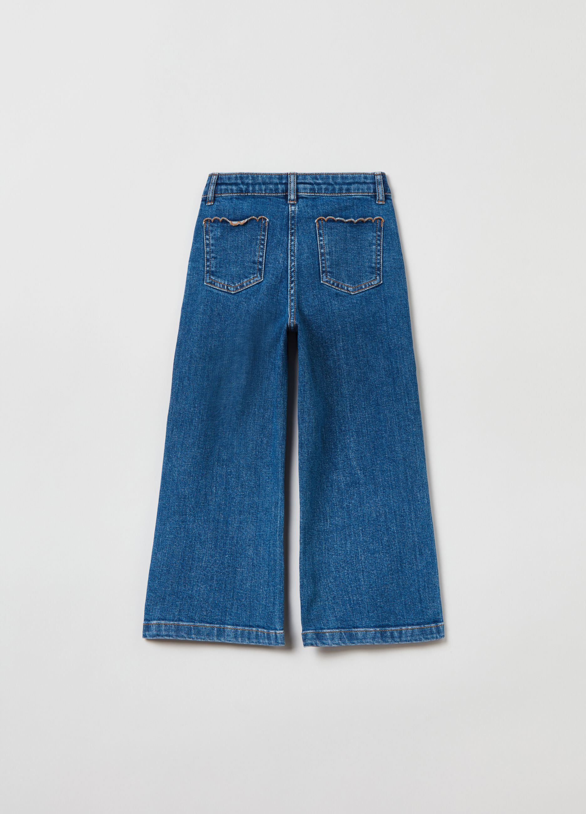 Jeans marine con tasche_1