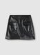 Glossy-effect miniskirt with pockets_4