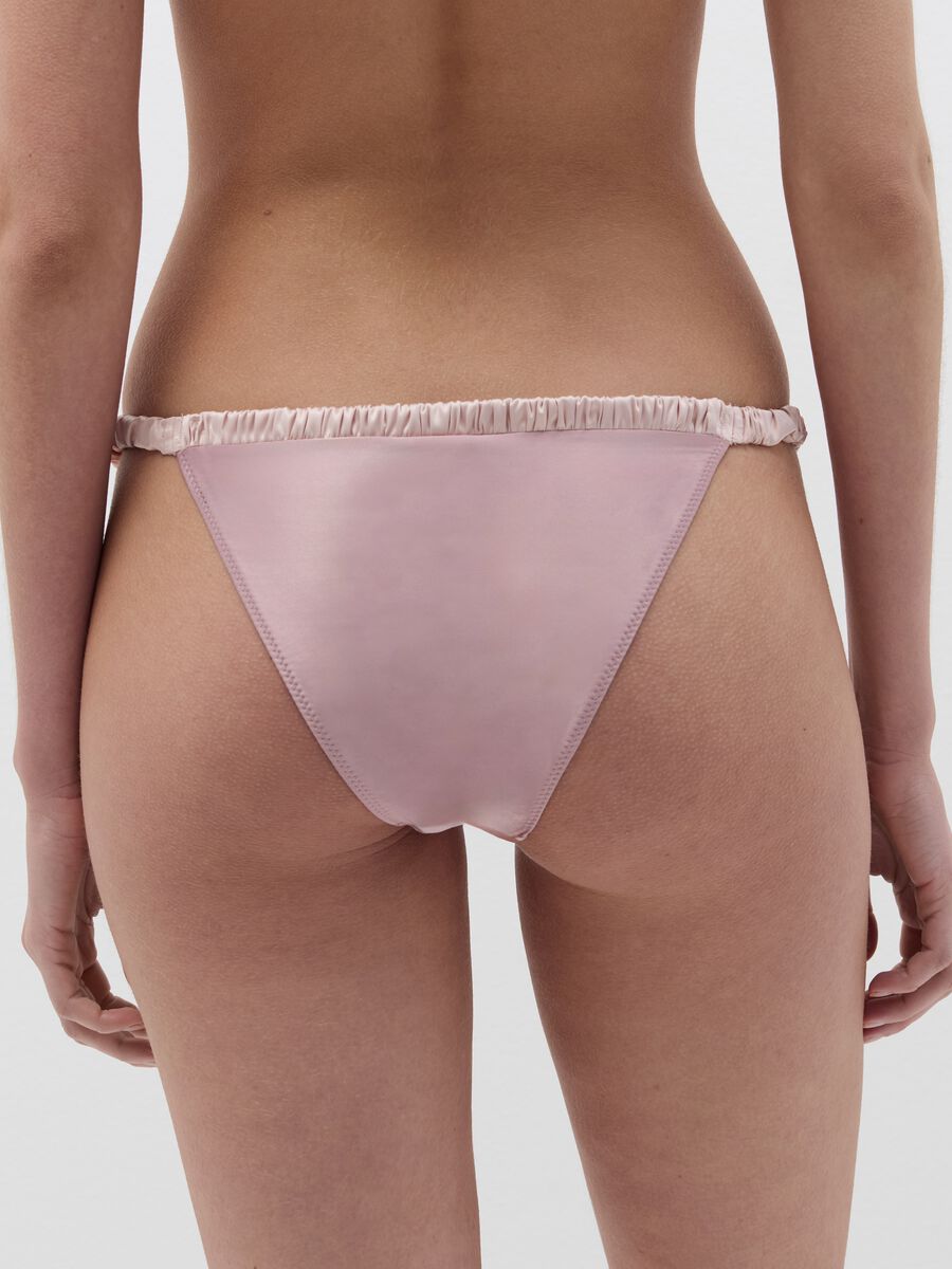 Satin briefs with lace_3