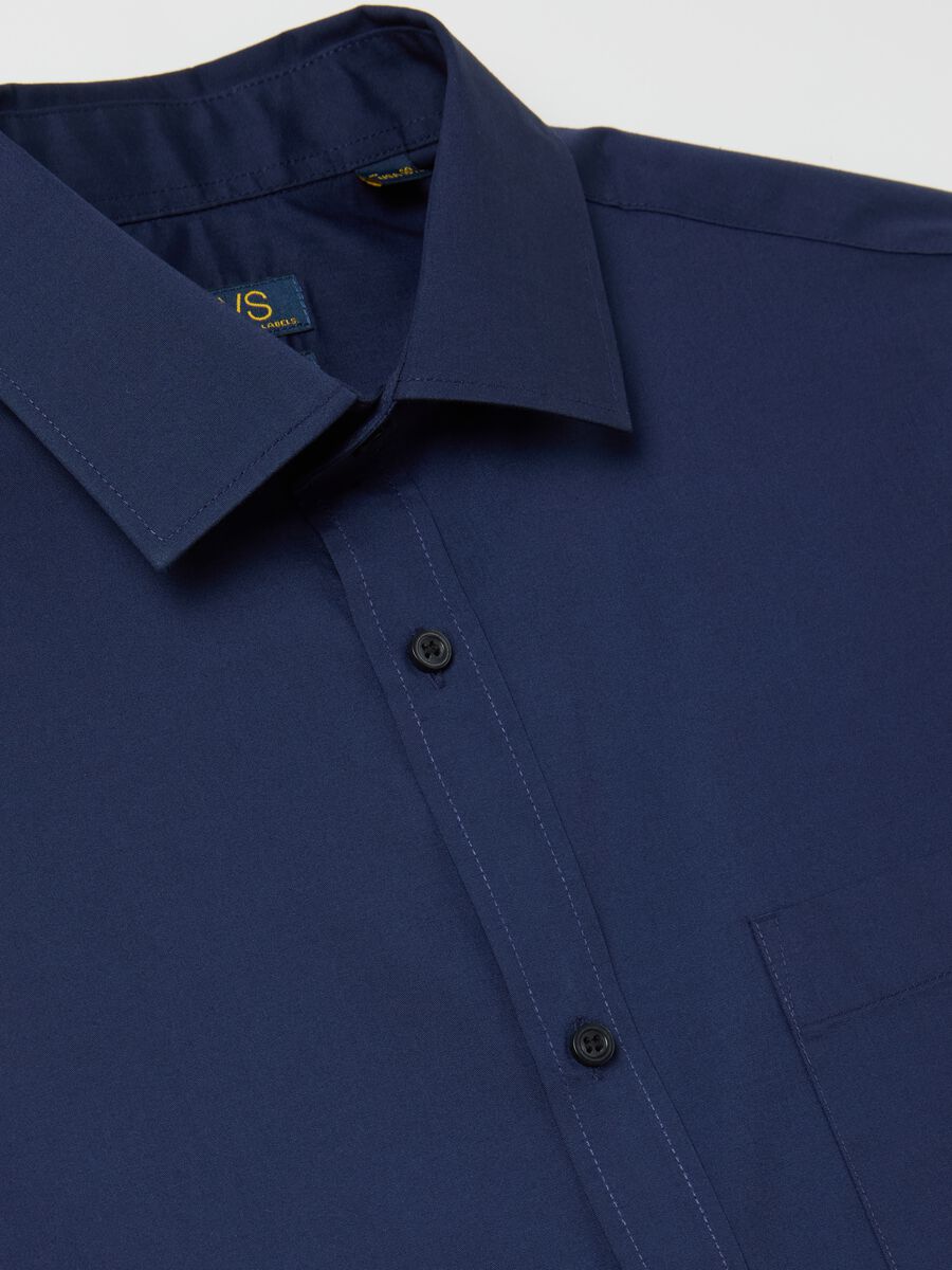 Regular-fit easy-iron shirt with short sleeves_5