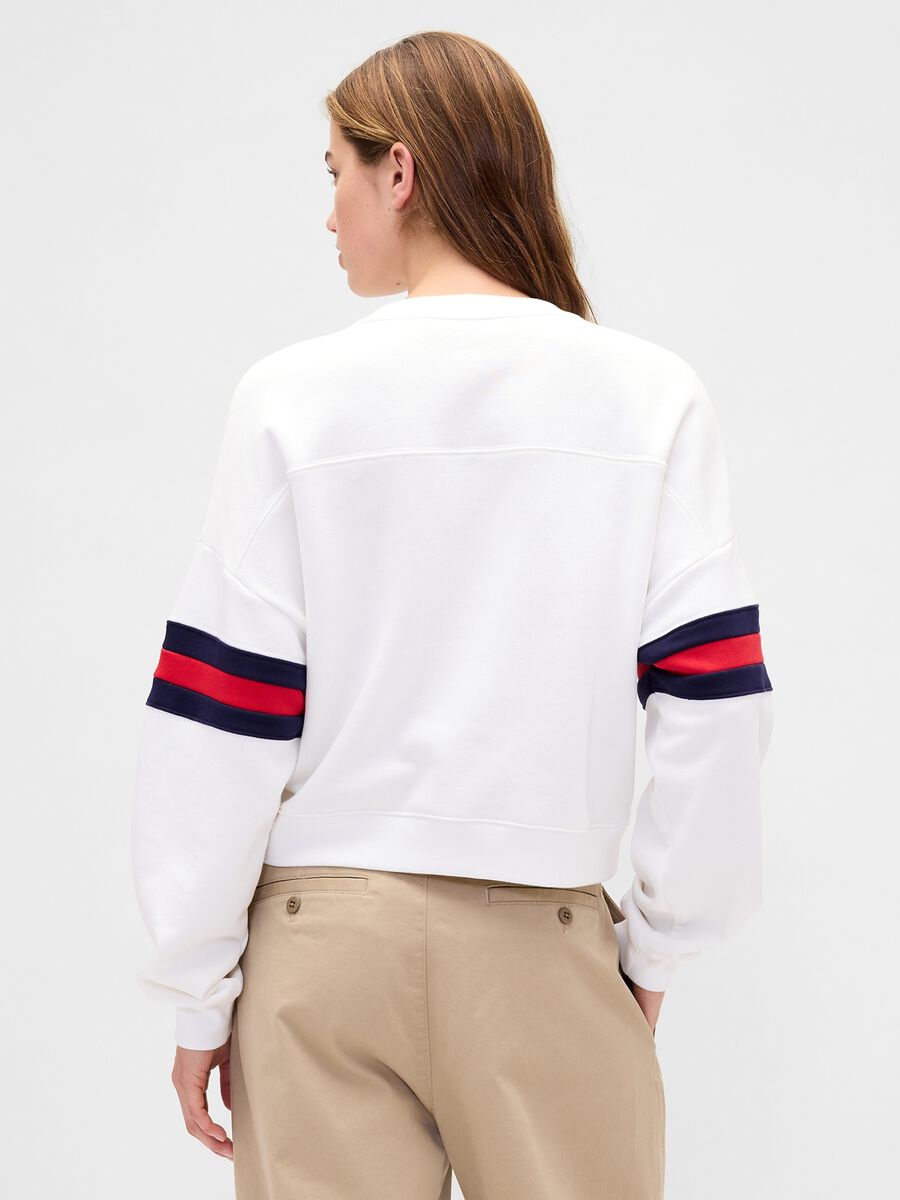 White Sweatshirt with GAP NYC Logo_1