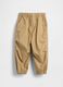 Brown trousers in pure cotton_0
