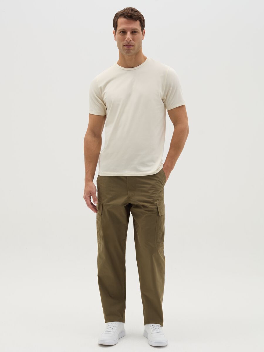 Slim-fit T-shirt in organic cotton_1